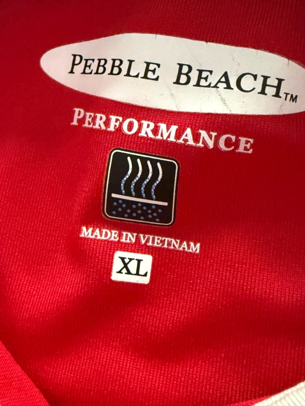 Pebble Beach Women’s Polo Golf Shirts 1 Red 1 Blue Short Sleeve Bundle of Two XL - Picture 3 of 14